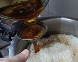 A picture of step 3 of Gur wale chawal.