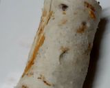 A picture of step 3 of Chocolate Meetha Anda Bread Roll 😋.