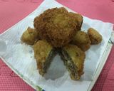 Foto langkah ke 6 dari resep Burger Sapi isi Keju.