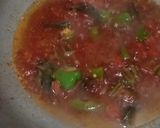A picture of step 3 of Kashmiri dum aloo.