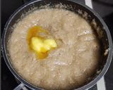 A picture of step 6 of Chikoo kesari.