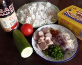 Foto langkah ke 1 dari resep Nasi Goreng Sosis.