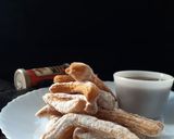 A picture of step 6 of Churros.