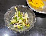 A picture of step 3 of Mango Cucumber Salad.