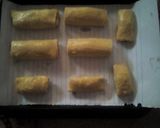 A picture of step 3 of Fish Rolls.