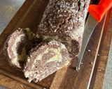 Főzött krémes keksztekercs recept fázis 8 fotója