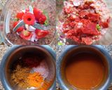 A picture of step 1 of Sorghum (jowar) masala gravy.