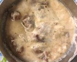 A picture of step 1 of Chicken Rezala.