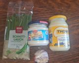 Meerrettich-Knoblauch-Sauce Rezeptschritt 1 Foto