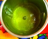 A picture of step 4 of Cucumber Spinach soup.