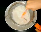 A picture of step 1 of Rainbow cake.