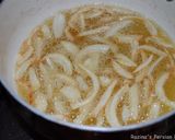 A picture of step 4 of Crispy brown onions.