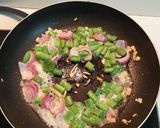 A picture of step 1 of Tofu Stir-Fry with Bell Peppers.