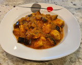 Foto del paso 6 de la receta: Pavo en salsa de berenjena y tomate