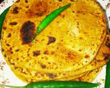तवा आलू पराठा (tawa aloo paratha recipe in Hindi) रेसिपी चरण 5 फोटो