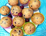 Pas rețetă Brioșe🧁 fără zahăr cu cireșe🍒 3 fotografie