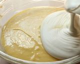 A picture of step 8 of No-Bake Mango Cheesecake Bar.