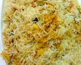 A picture of step 4 of Egg and Garlic Rice with Chicken hot sauce Manchurian.