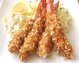 Foto del passaggio 10 della ricetta Ebi Fry Light - Gamberi fritti giapponesi fatti al forno