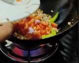 A picture of step 5 of Dhaba style spicy mixed dal (with and without egg).