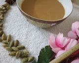 A picture of step 2 of Irani chai recipe.