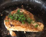 A picture of step 3 of Macon Chicken w/ Peach Mint Purée.