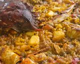 Foto del paso 10 de la receta: Paella de cangrejo azul y potón