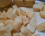 Foto del paso 1 de la receta: Torta navideña nevada de manzanas