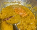 A picture of step 7 of Royal palak kaju masala.