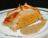 Foto del paso 15 de la receta: Hojaldre relleno de calabaza