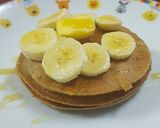 A picture of step 4 of Eggless wheat pancake.