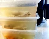Hình bước làm 5 của món Nước Cốt Xương Hầm (Bone Broth) - trữ đông lạnh