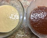 Foto del paso 6 de la receta 🍑Bizcocho de melocotón con cacao☕️
