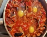 A picture of step 4 of Low carb veggie Shakshuka.