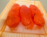 Hình bước làm 1 của món Trứng cá Nhật