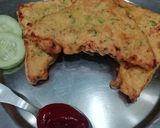 A picture of step 6 of Lahsuni Bread Pakoda.