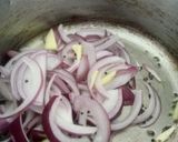 Gambar langkah 3 resipi Gulai Ikan Cencaru Bersantan.