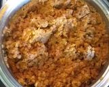 A picture of step 4 of Lentil and Beef Ragù.