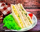 Foto langkah ke 5 dari resep Sandwich Roti Tawar Isi aneka salad telur.