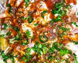 A picture of step 9 of Boondi Chana Chaat.