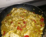 Foto del paso 6 de la receta: Pollo en salsa verde y chile pimiento