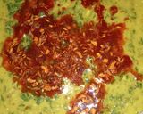 हरी मूंग दाल पालक की सब्जी (Moong dal Palak Sabji recipe in Hindi) रेसिपी चरण 10 फोटो