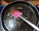 A picture of step 3 of Wheat flour jaggery halwa.