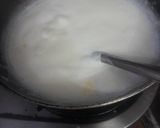A picture of step 2 of Basundi.