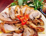 Hình bước làm 3 của món Gà đông tảo hấp