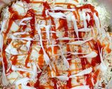 Foto langkah ke 5 dari resep Pizza roti tawar.
