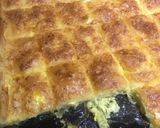 A picture of step 10 of Quick and Delicious Kaseri Cheese Pie.