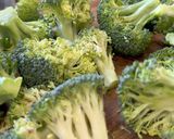 A picture of step 1 of Whole Wheat Broccoli Burgers in Air Fryer.
