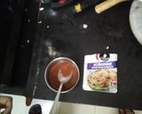 A picture of step 2 of Chinese Sizzler.