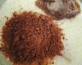 A picture of step 4 of Choco Malt Cake.